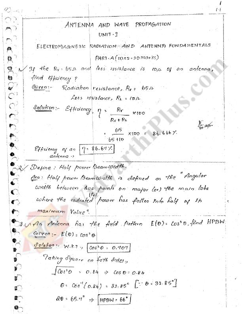 Antenna and wave propagation nptel notes aptlasem
