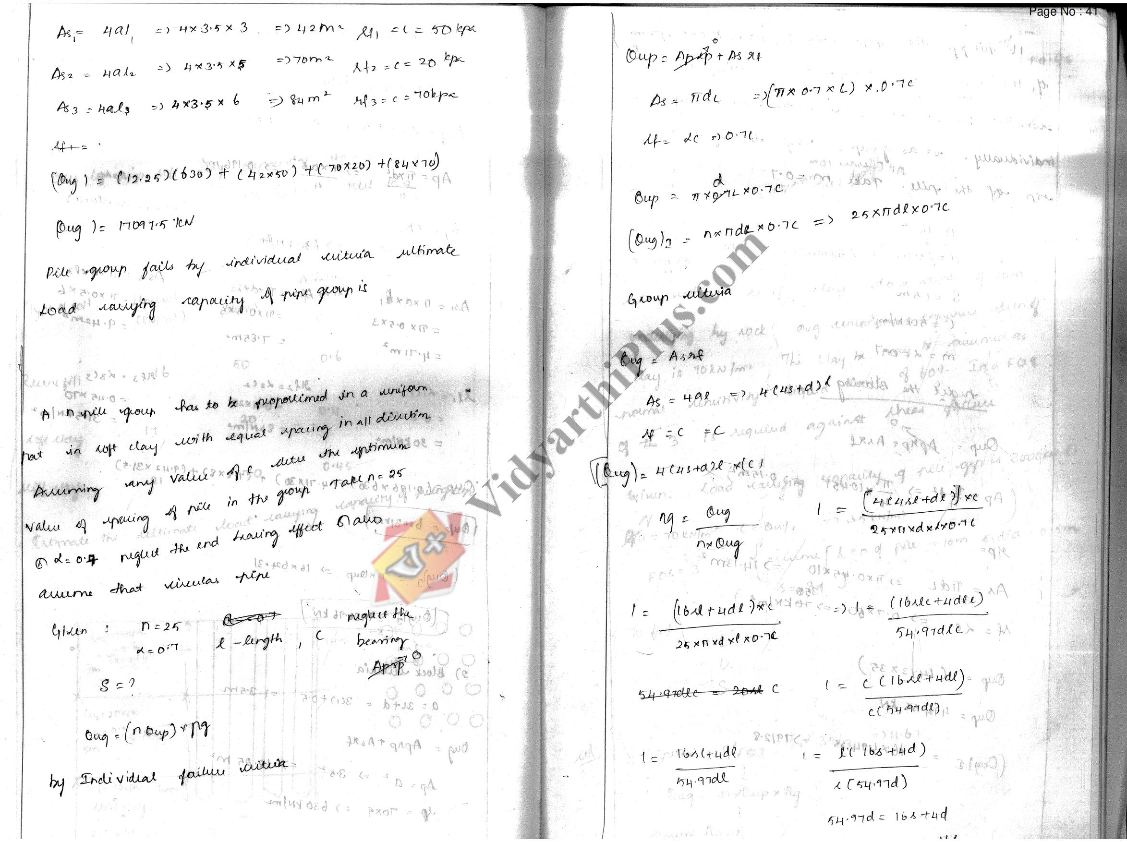 Foundation Engineering Premium Lecture Notes Suji Edition