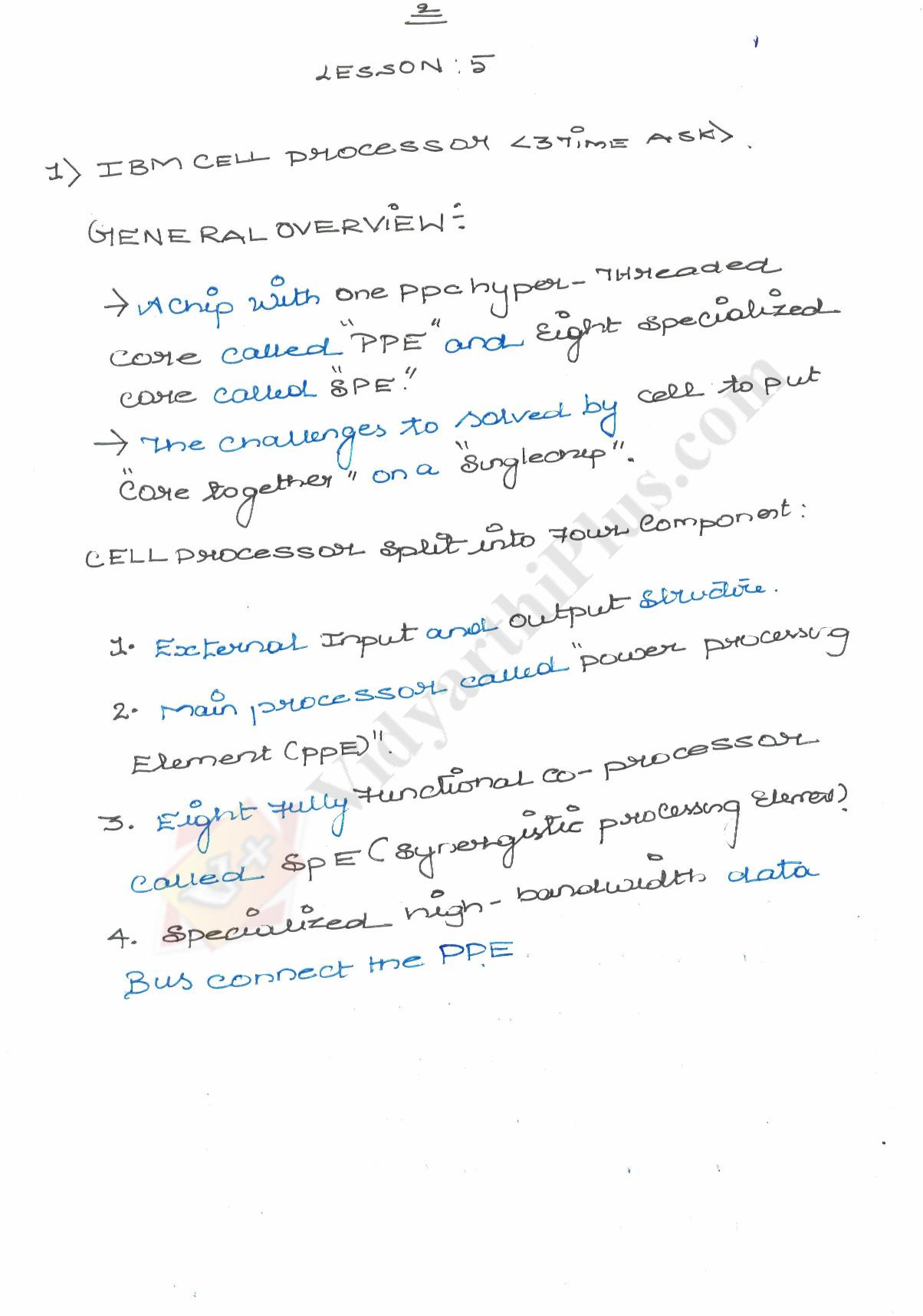 Advanced Computer Architecture Premium Lecture Notes - Venkat Raman Edition