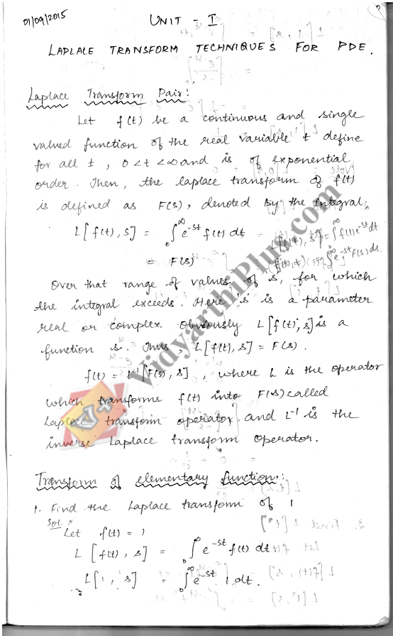 Advanced Mathematical Methods Premium Lecture Notes - Prithika Edition