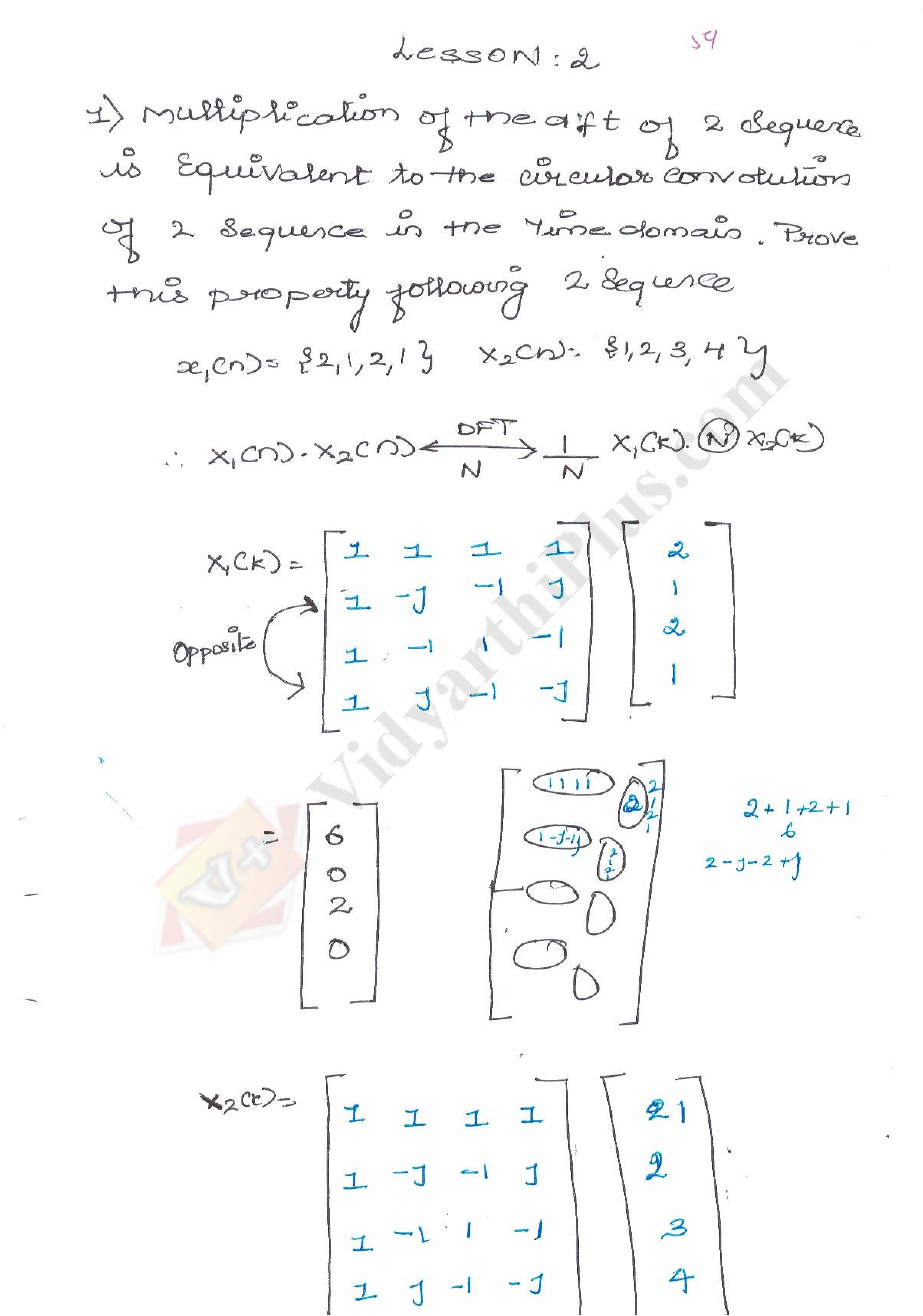 Digital Signal Processing Premium Lecture Notes (4 Units) - Venkat Raman Notes