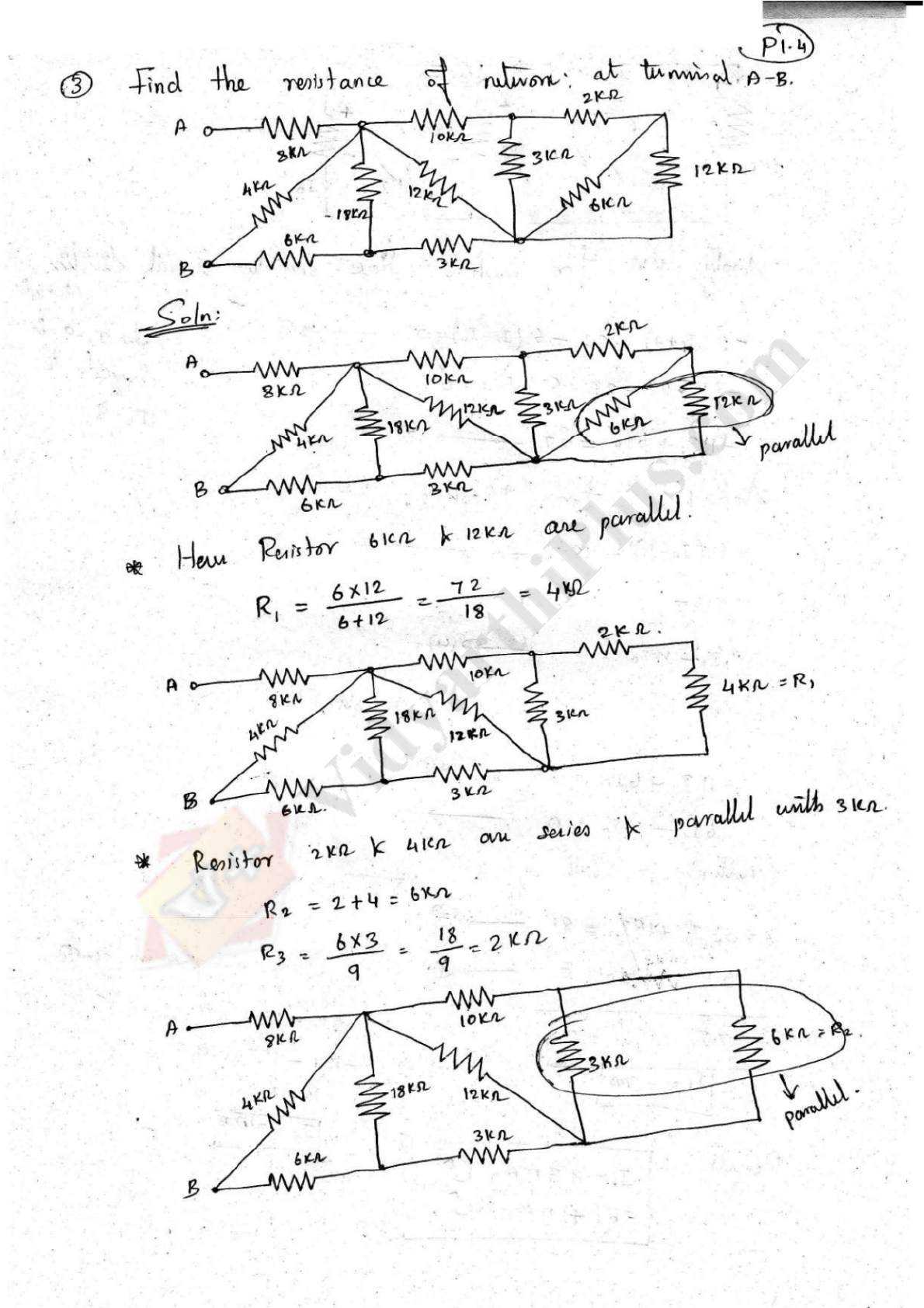 Electric Circuits and Starting And Speed Control Solved Problems (10 Problems) - Sridhar Edition