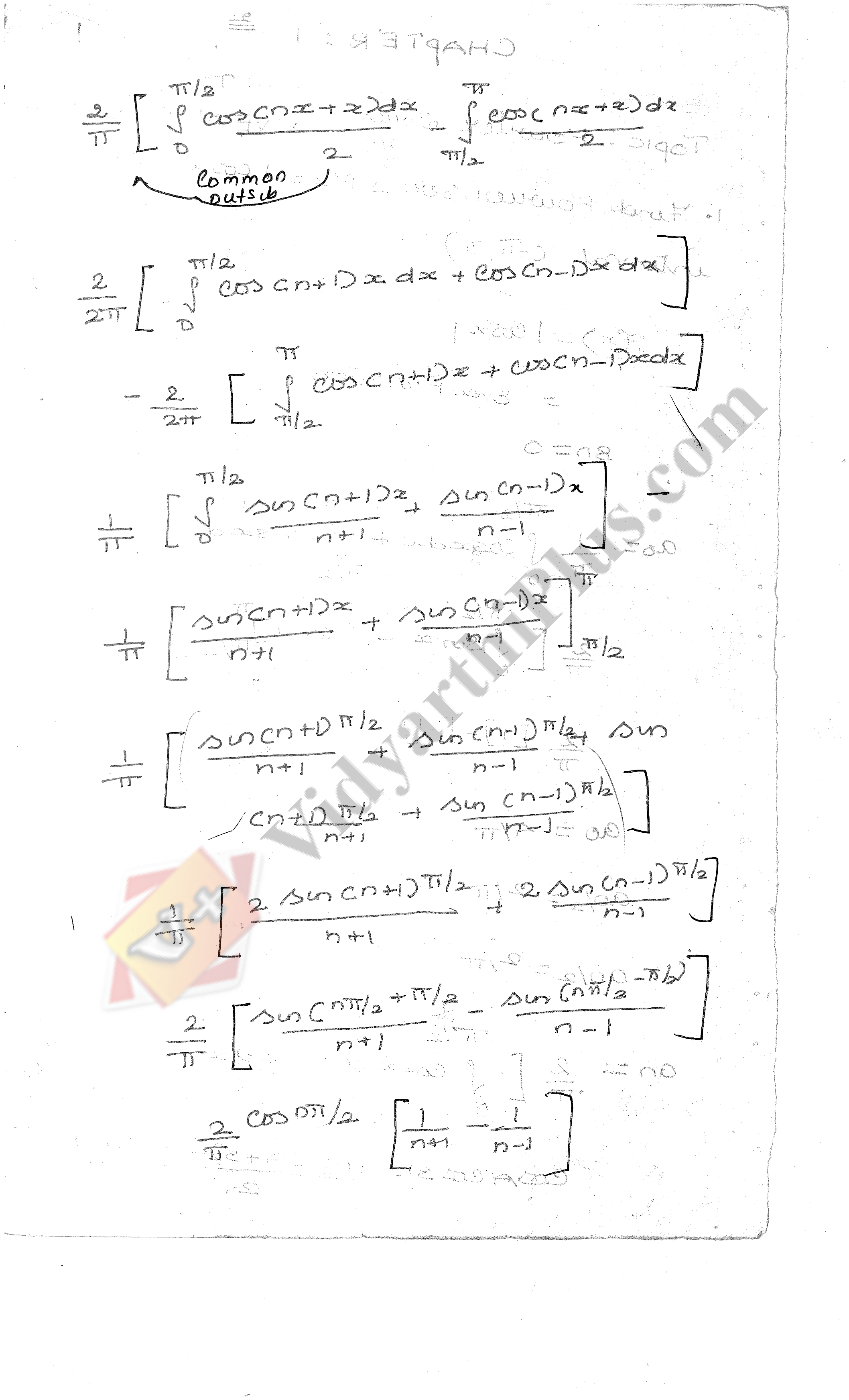 Transforms And Partial Differential Equation  Solved Problems Premium Handwritten Notes- Venkat Raman Edition