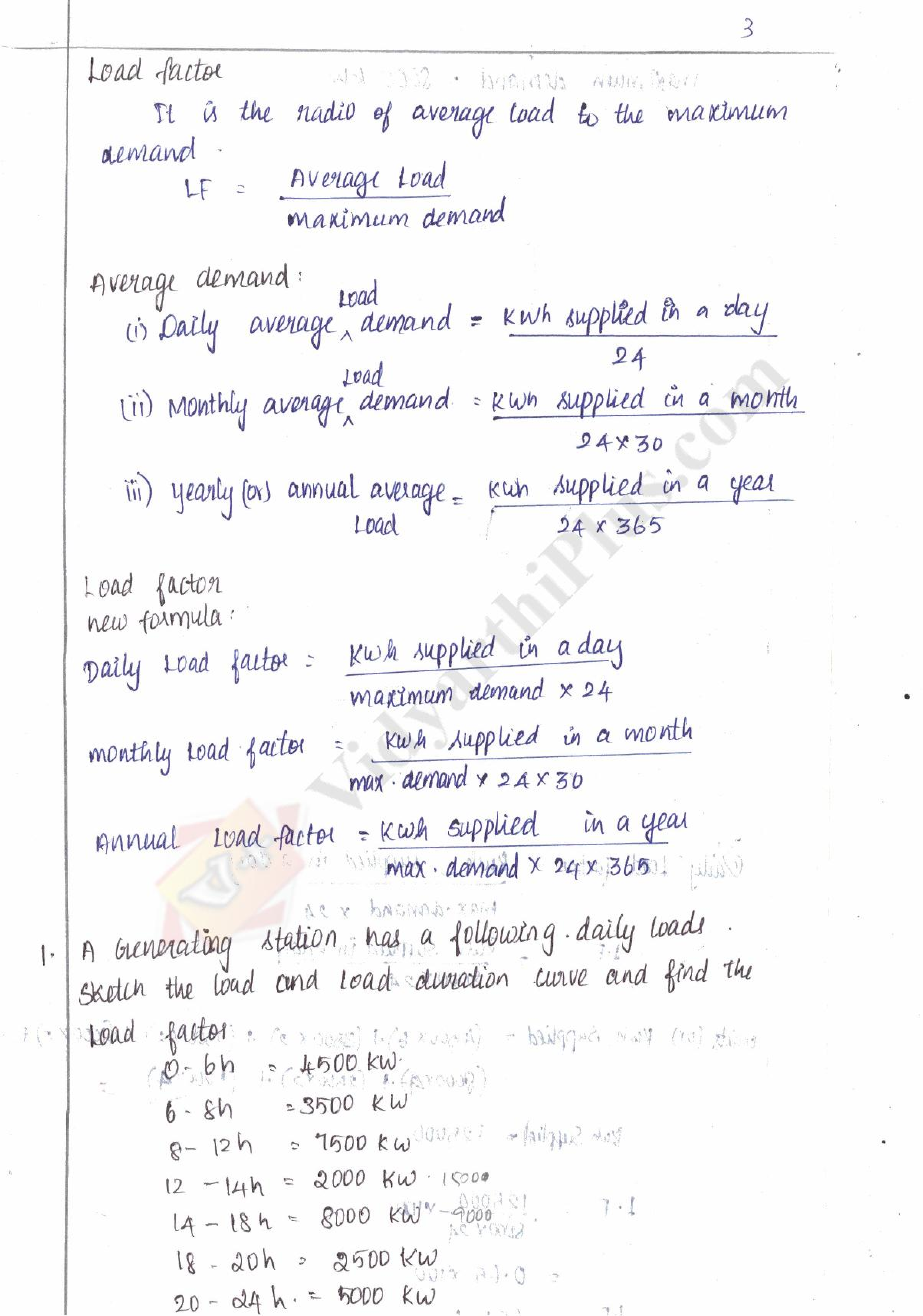 Power System Operation And Control Premium Lecture Notes Lavanya Edition