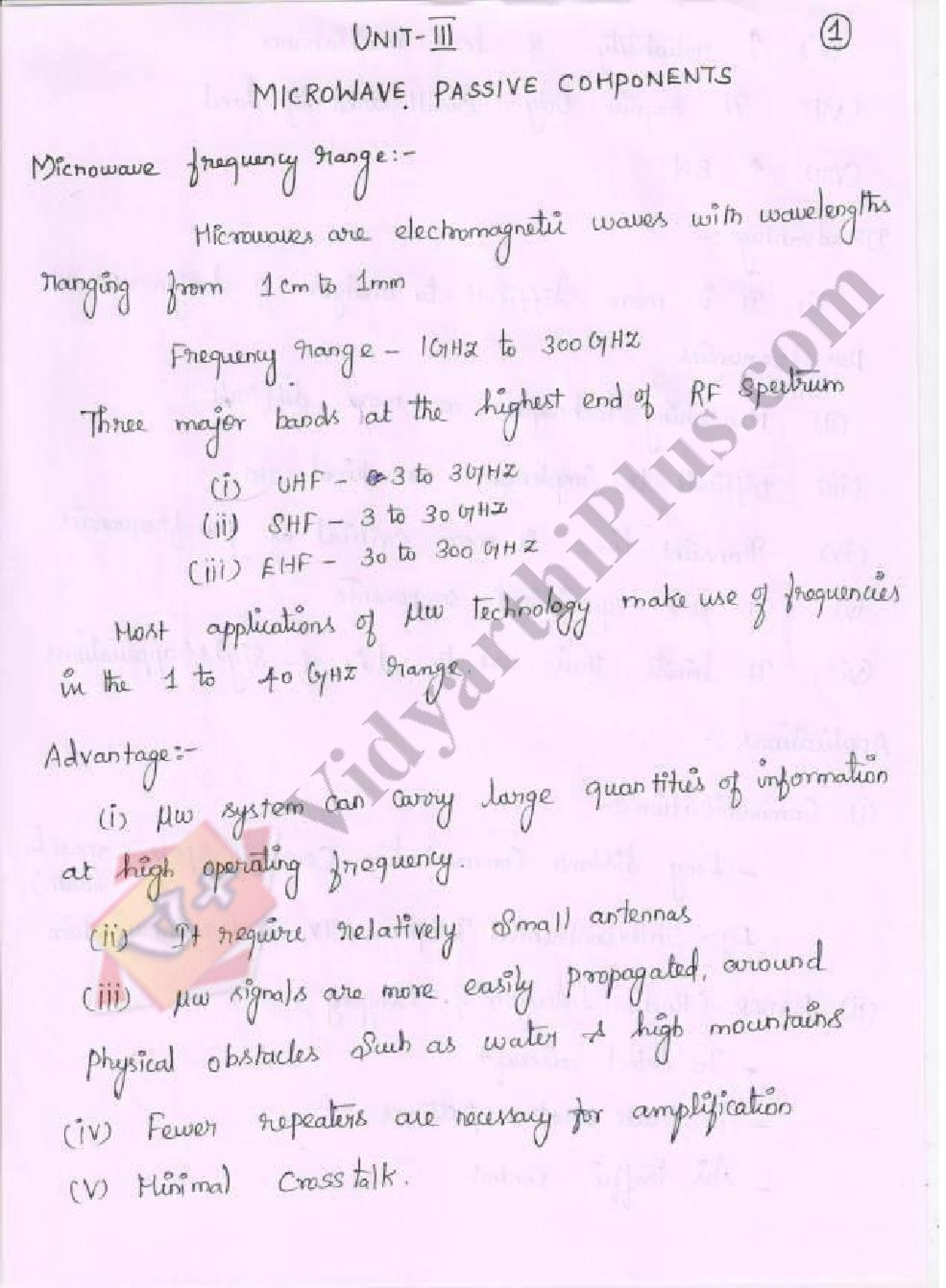  RF and Microwave Engineering Premium Lecture Notes (All Units)  -  Lavanya Edition