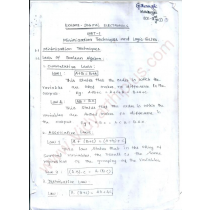 Digital Electronics Premium Lecture Notes - All Units - Thenmozhi Edition