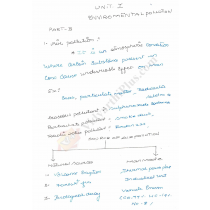 Environmental Science And Engineering premium Lecture Note - Venkat Raman edition