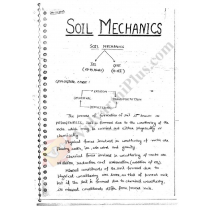 Soil Mechanics (SM) Premium Lecture Notes - Lakshana Edition