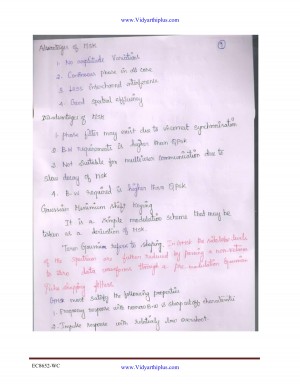 Wireless Communication Handwritten Lecture Notes - Mabel Rajakumari Edition