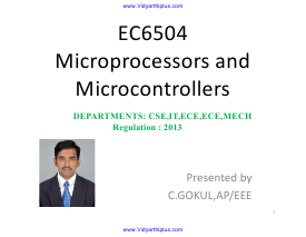 EC6504 Microprocessor and Microcontroller Lecture Notes all 5 Units.png