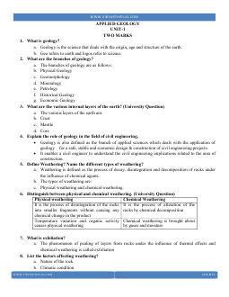 APPLIED GEOLOGY 2 Marks.png